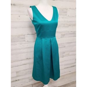 AG Phillips Teal Designer Sheath Dress